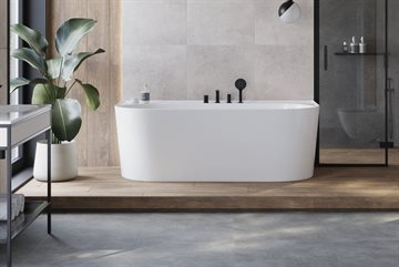 Cersanit CREA Back-to-Wall badekar 170×80 cm 